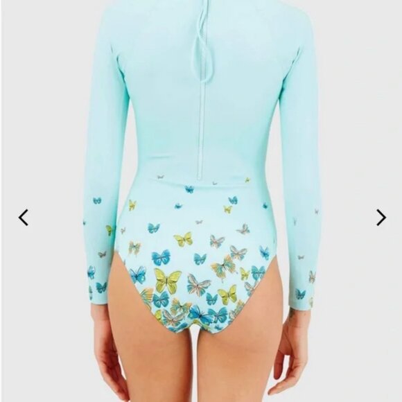 Vilebrequin rashguard Lexy Butterfly Neoprene one piece swimsuit - Picture 2 of 10